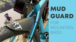 Installing a Rear Mudguard on My Hardtail MTB [upl. by Aliuqat8]