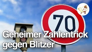 Geheimer Zahlentrick überlistet jeden Blitzer Postillon24 [upl. by Vernier]