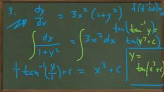 22 Separable Differential Equations [upl. by Anoj]