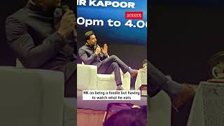 Ranbir Kapoor speaks about being a foodie [upl. by Eichman]