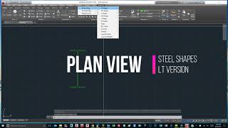 Steel Shapes LT Version For AutoCAD LT Pre2024 Version [upl. by Cirtemed]