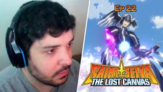 O Caminho da Justiça  1ª Vez Assistindo Saint Seiya The Lost Canvas  EP 22 React [upl. by Edialeda]