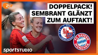 Turbine Potsdam – FC Bayern München  FrauenBundesliga 1 Spieltag Saison 202425  sportstudio [upl. by Ayocat]