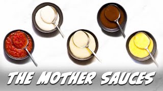 How to make the mother sauces  The five classical sauces [upl. by Gray]