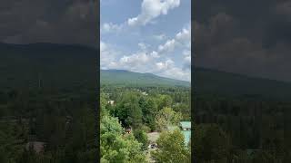 Santa’s Village Ferris Wheel View mountains nature views forest fyp [upl. by Cy]