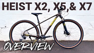 Polygon Heist X2 X5 amp X7  The Best Value Urban Hybrid Bike Trio [upl. by Jocko]