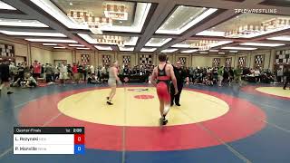 145 Lbs Quarterfinal  Logan Rozynski New Jersey Vs Pierson Manville Pennsylvania C497 [upl. by Nairolf]