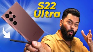 Samsung Galaxy S22 Ultra Indian Unit Unboxing amp First Impressions⚡The Noteworthy Flagship Of 2022 [upl. by Ulrich166]