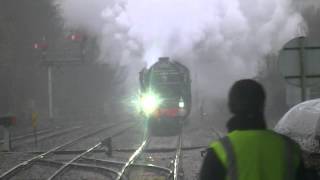 60163 Tornado doing 100mph [upl. by Eatnahc]