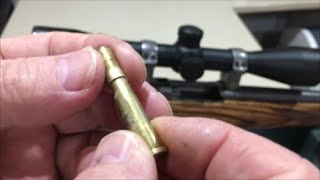 Removing a Broken Cartridge Case From a 22 Hornet Rifle Using Super Glue [upl. by Fisher663]