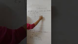 Determinants topic of class 12 mathematics part 1 RD Sharma [upl. by Lebasiram]