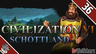 Civilization VI Schottland  36  Golf für Frankreich  Lets Play [upl. by Libbie]