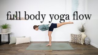 YOGA FOR FLEXIBILITY  Full Body Flow  20Min [upl. by Yllil]