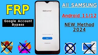 All Samsung A02sA10sA20sA03sA12A21A32A70A50 Frp Bypass Android 1112 Google Account Bypass [upl. by Kehsihba]