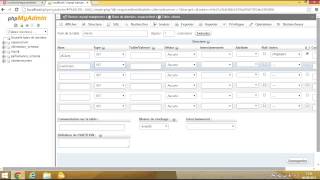 Créer une base de donnée avec PhpMyAdmin [upl. by Odnamra]