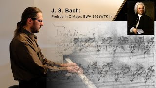 J S Bach Prelude in C Major BWV 846 WTK I [upl. by Veronica]