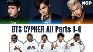 BTS Cypher 14  Reaction [upl. by Atilehs]