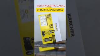 KARCHER UNBOXING HIDROLAVADORA K2 CAR GARDEN [upl. by Miehar]