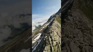 Schlegeis 3000 Skyrace ridge  Skyrunner World Series Short drone fpvdrone running ridge [upl. by Imiaj210]