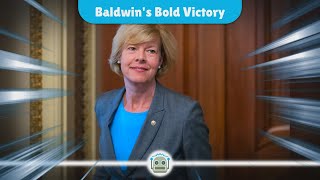 Tammy Baldwin Triumphs A Historic Win in a Divided Wisconsin [upl. by Notniv]