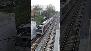 RET Trams Metros Schiedam Nieuwland  Hoekse Lijn 21 April 2023 [upl. by Hanfurd723]