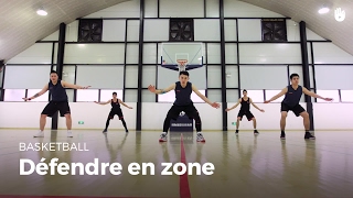 Comment défendre en zone  Basketball [upl. by Ahsitnauq]