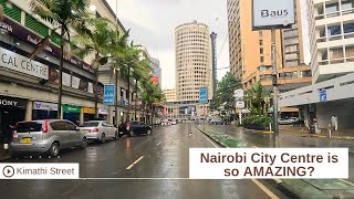 STUNNING SIGHTS  Nairobi City Centre Views [upl. by Idnat]