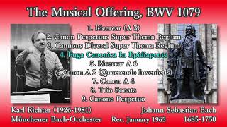 Bach The Musical Offering Richter 1963 バッハ 音楽の捧げもの リヒター [upl. by Akinna]