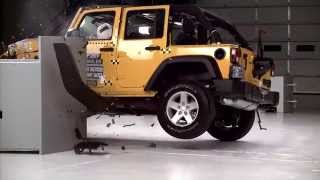 Jeep Wrangler 2015 4 door crash test إختبار تصادم جيب رانجلر 2015 [upl. by Tiffani182]