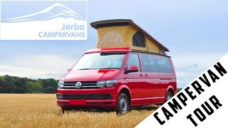 Jerba Campervans Cromarty VW T6Campervan Conversion Walk Around [upl. by Arymas]