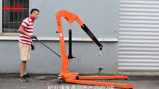 Heavy Duty Single Arm Crane SC1000 [upl. by Ydnys]