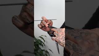 SCISSORS  BARBERS TUTORIAL [upl. by Jilli]