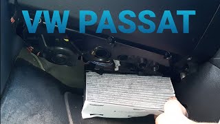 How to change cabin filter vw passat b6 [upl. by Croydon]