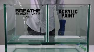 Breathability Test  Breathe Silicate Hybrid Paint [upl. by Dorey]