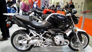 2013 BMW R1200R  Walkaround  2012 Toronto Motorcycle Show [upl. by Amadeus]