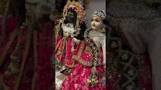 🙏🏻🌹श्री राधा रानी 🙏🏻🌹status wedding love song viralvideo [upl. by Esiocnarf541]