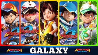 GUARDIANS OF THE GALAXY VOL3  OPENING SONG SOUNDTRACK  COVER PARODY VERSI BOBOIBOY GALAXY 2 ETC [upl. by Vilhelmina]