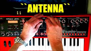 KRAFTWERK  ANTENNA cover on ROLAND JDXi [upl. by Nikos766]