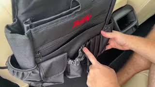 Review of the Tidify Car Back Seat Organizer [upl. by Muffin]