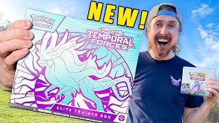 NEW Pokemon Temporal Forces ETB is 100 WILD opening cards [upl. by Eveiveneg]