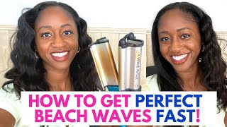 Bed Head WAVE ARTIST Review  Tutorial  How to Get Perfect Beach Waves in 4 Steps [upl. by Socha44]