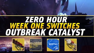 ZERO HOUR EXOTIC MISSION  Activate First Pair of Switches  NEW SECRET TRIUMPH Guide  Destiny 2 [upl. by Kliman595]