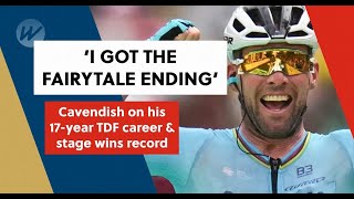 I got the fairytale ending  Cavendish on his 17year Tour de France career  Cycling [upl. by Gus29]