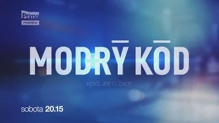 MODRÝ KÓD  sledujte v sobotu večer na Primě [upl. by Valerio]