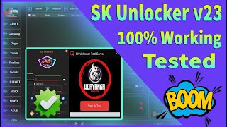 SK Unlocker v23 – PREMIUM Free 2024 – New Update Unlock Tool [upl. by Niaz887]