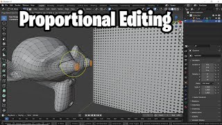 Everything About Blender Proportional Editing in 2 Min [upl. by Aicenod]