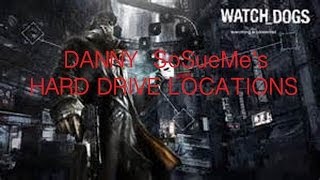 Watch Dogs  All 10 Danny SoSueMe Hard Drive Locations  The Palace DLC Mission [upl. by Rehotsirhc]