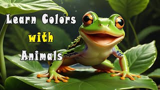 Learning Colors with Text  Video for 4YearOld Baby Learning learningcolors kidslearning kids [upl. by Ardnuassak]