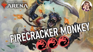 EASIEST AND FASTEST MYTHIC EVER  Mono Red Aggro  MTG Arena Explorer [upl. by Ecinaj]