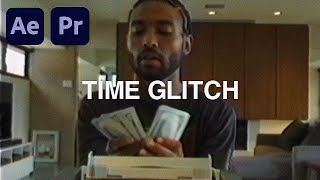 COOL TIME GLITCH MUSIC VIDEO EFFECT AFTER EFFECTS amp PREMIERE PRO [upl. by Theobald841]